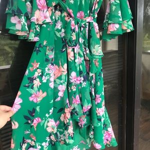 eliza j floral dress 🦎